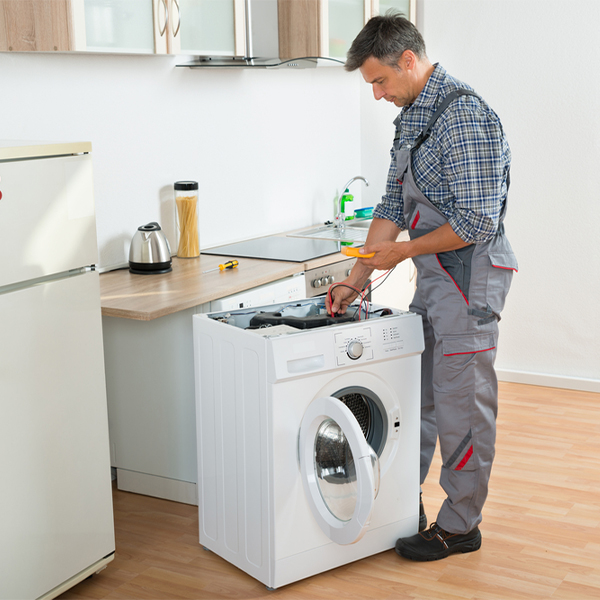 can you walk me through the steps of troubleshooting my washer issue in Adelino